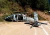 Se accidenta helicóptero de la Semar en Veracruz
