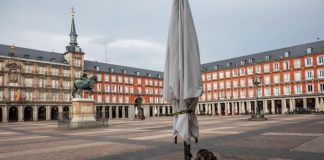 indigente plaza mayor madrid AP