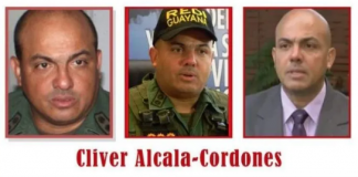 Cliver Alcalá se entrega a la DEA