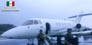 Ejército asegura aeronave con tonelada y media de cocaína