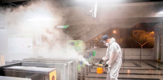 Sanifog surgió de la unión de dos empresas, una de ellas dedicada a la fabricación de máquinas de niebla para sistemas de seguridad.