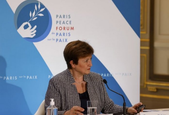 La directora gerente del Fondo Monetario Internacional, Kristalina Georgieva