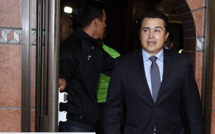 presidente de Honduras Juan Orlando Hernández