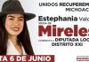 “Viuda de Mireles”, la presentación de Estefanía para obtener el voto
