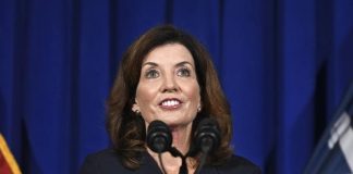 Kathy Hochul, primera gobernadora del estado de Nueva York