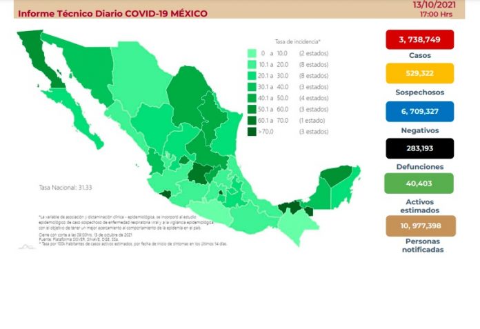 mapa coronavirus