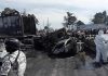 Cámaras de videovigilancia captan el accidente en la México-Puebla