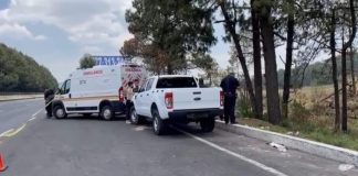 Encuentran cadáver semienterrado en la México-Cuernavaca