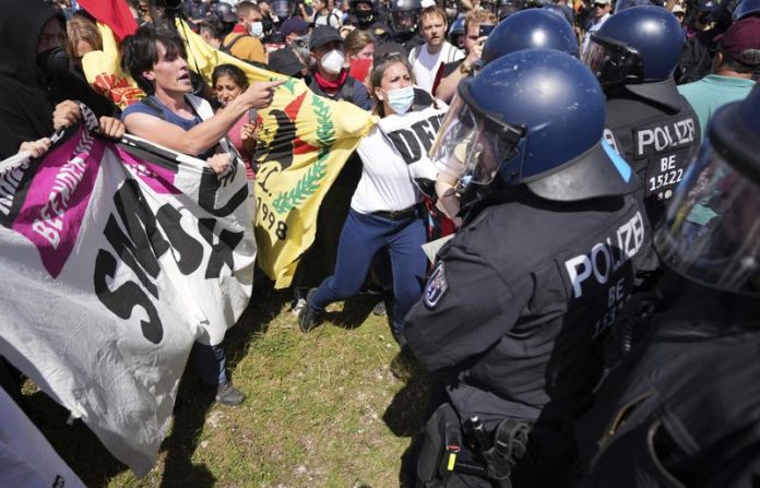protesta alemania