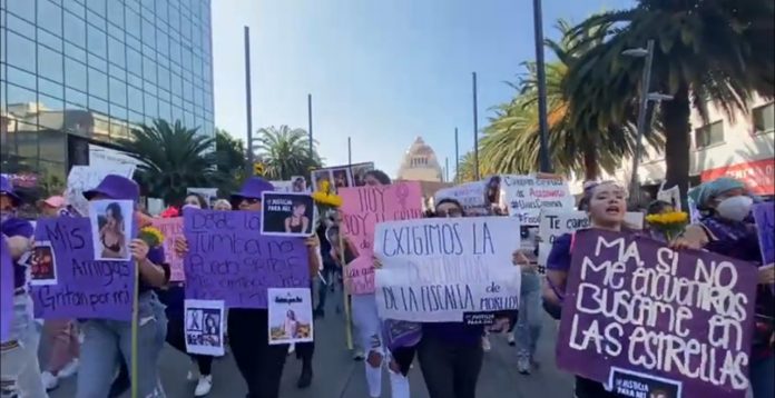 marchan contra feminicidio de Ariadna (1)