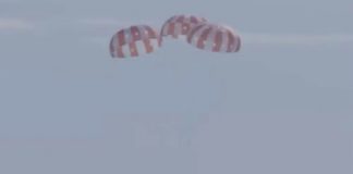 La cápsula Orion de la NASA regresa a la Tierra