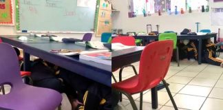 Sonora: Maestra calma a alumnos con canción de Taylor Swift durante balacera Maestra calma a alumnos de Sonora durante balacera con canción de Taylor Swift