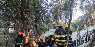 Avioneta cae tras despegar en el aeropuerto de Jalisco