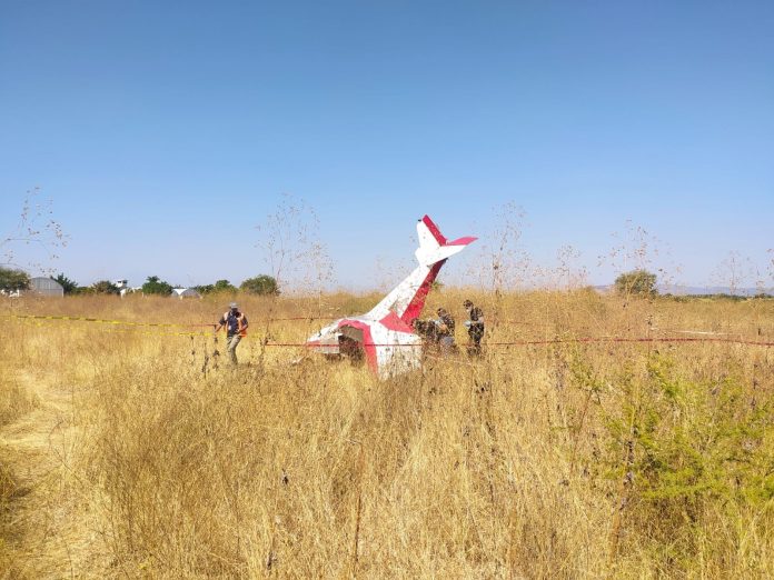 Trágico accidente aéreo en Puente de Ixtla, Morelos