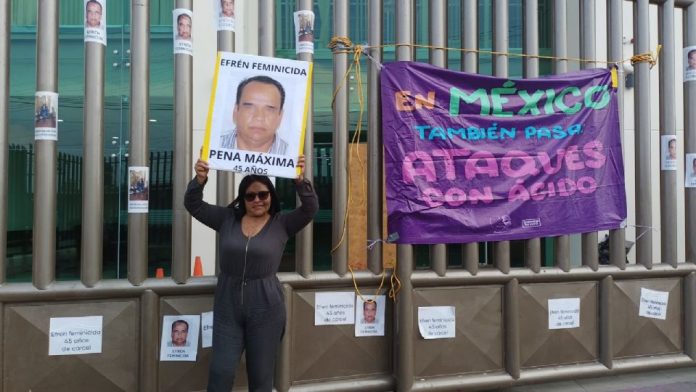 ataque con ácido contra carmen sanchez