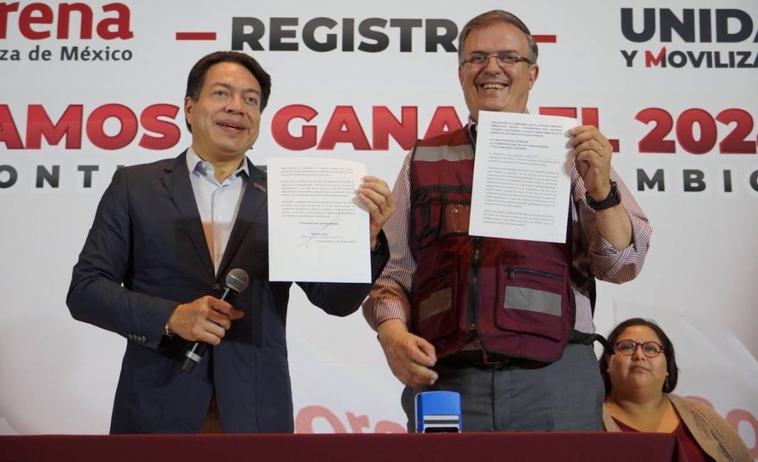 marcelo ebrard registro candidatura morena