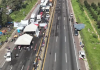 Ejidatarios desbloquean un carril en la autopista México-Puebla
