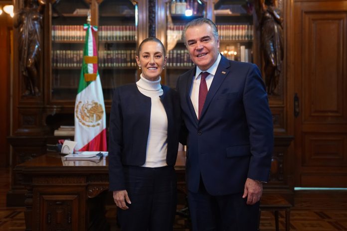 Claudia Sheinbaum y Francisco Cervantes
