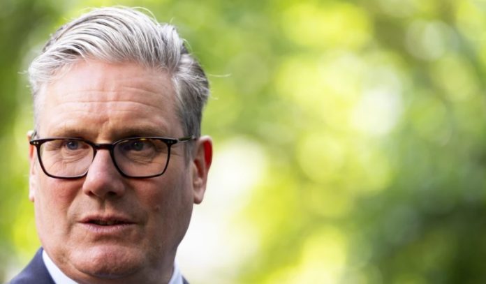 El primer ministro británico Keir Starmer