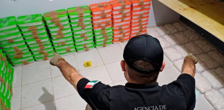 Aseguran 385 kg y 170 litros de metanfetamina en Culiacán