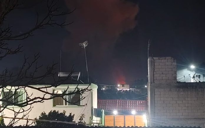 explosion polvorin