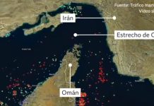 Potencias condenan cierre del Estrecho de Ormuz; petróleo supera los 110 dólares