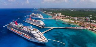 Semarnat niega permiso para ampliar muelle de cruceros en Cozumel