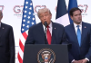 Trump afirma desde el G7 que los cárteles dirigen México