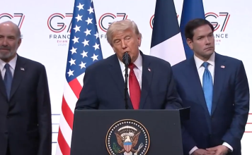 Trump afirma desde el G7 que los cárteles dirigen México