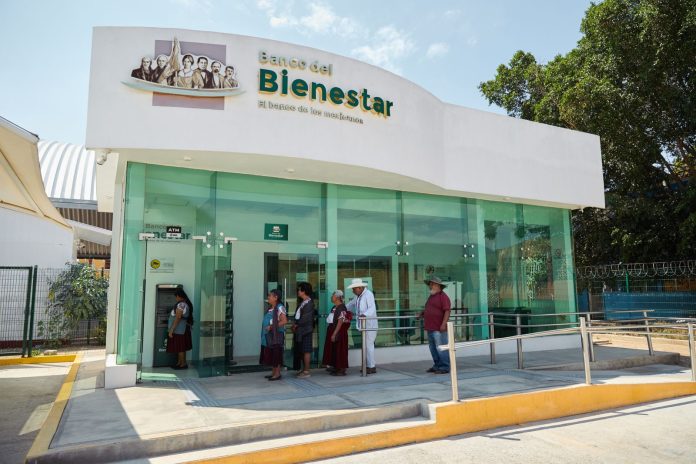 El Banco del Bienestar cerró el año anterior con 3 mil 150 sucursales distribuidas en el territorio nacional.