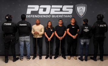 Detienen en Querétaro a falsos agentes de la FGR