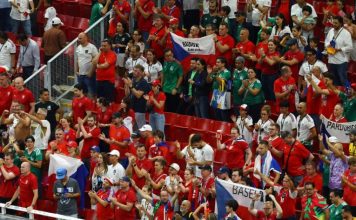 Filas de asientos vacios en el estadio de Guadalajara debido al alto costo de las entradas del Mundial FIFA