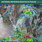 Depresión Tropical Dos-E: Sheinbaum activa alerta Depresión Tropical Dos-E