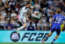 Inicia el sueño: Lionel Messi y el debut de Argentina en el Mundial ante el peligro argelino Entrenamiento oficial de la selección argentina previo al juego en Kansas City