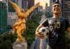 Rumbo al Mundial 2026: Integrantes de la CNTE derriban y queman estatuas de futbolistas en Reforma