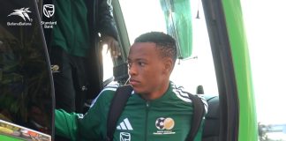 Sudáfrica ya está en México: Los ‘Bafana Bafana’ llegan a Pachuca con recepción de mariachis
