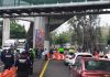Bloqueo en la México Cuernavaca a la altura de Tlalpan