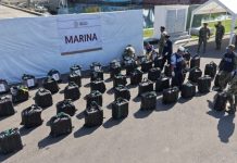 Semar incauta 1.5 toneladas de cocaína en costas de Chiapas
