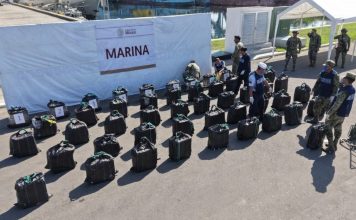 Semar incauta 1.5 toneladas de cocaína en costas de Chiapas
