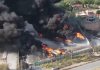 Incendio en almacén de hidrocarburos en Pesquería deja un muerto