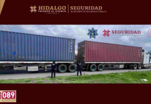 Policía de Hidalgo frustra el robo de 64 toneladas de vino