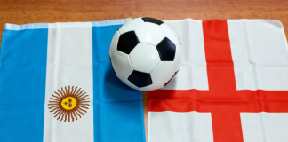 Prohíben banderas sobre las Malvinas en el Inglaterra vs. Argentina
